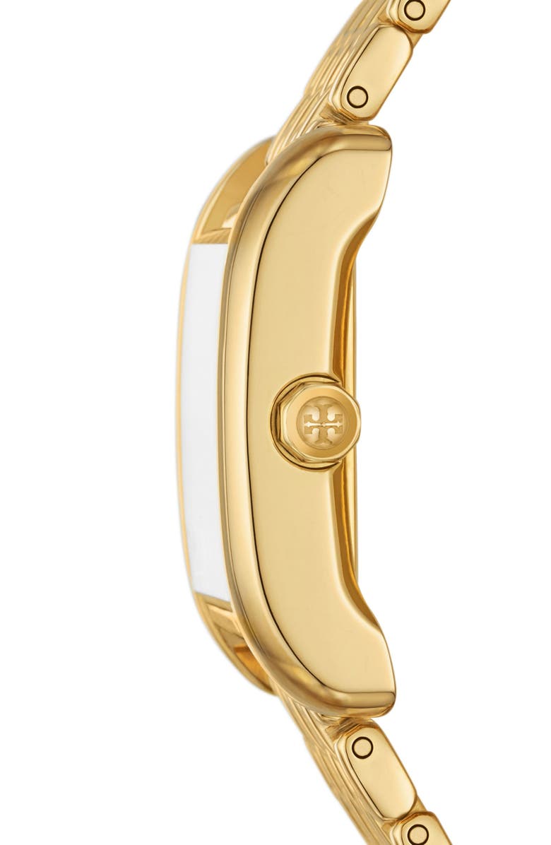 Eleanor Two-Tone Stainless Steel Bracelet Watch, 25mm x 34mm