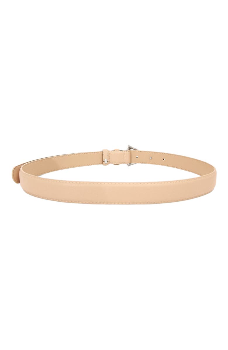 Belle & Bloom Bermuda Triangle Leather Belt, Alternate, color, Latte