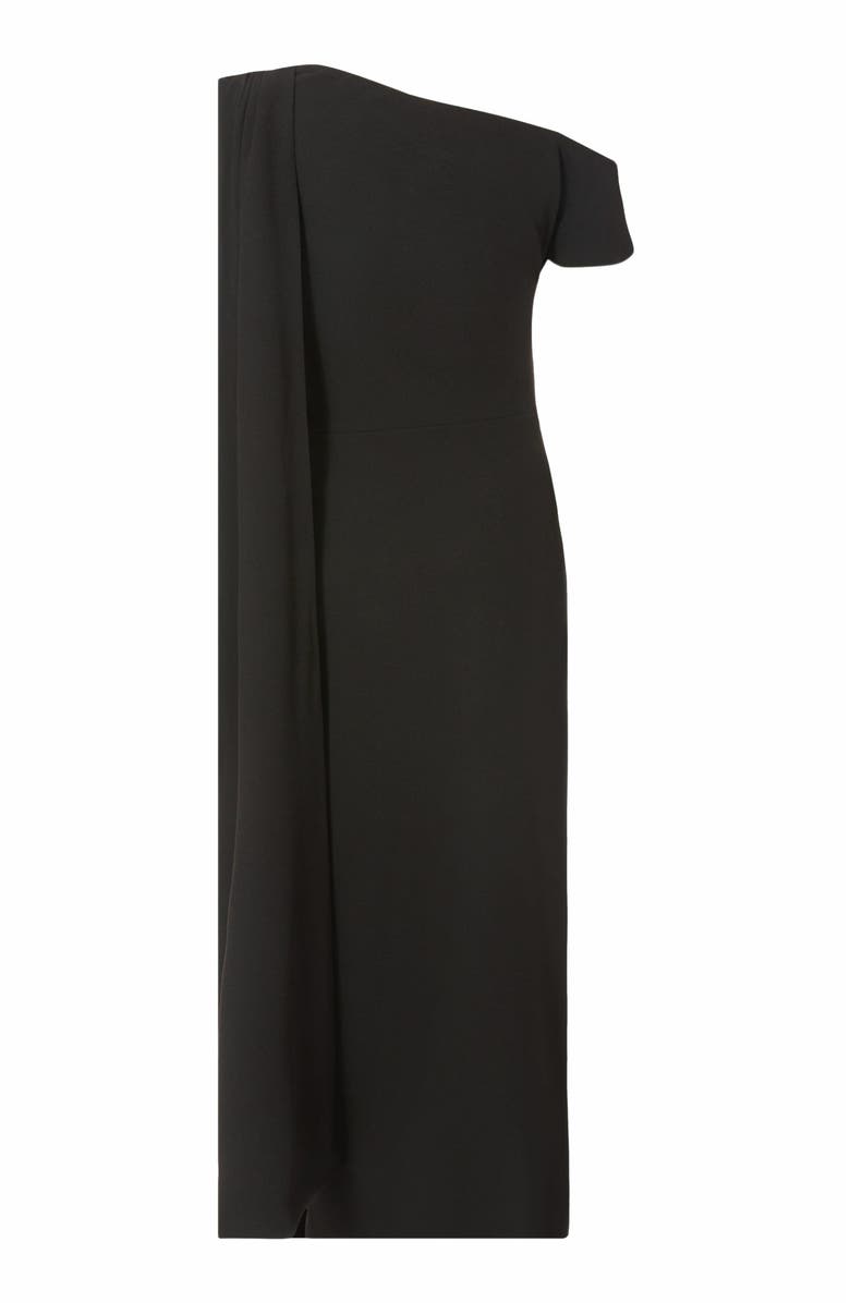QUIZ Scuba Crepe Off the Shoulder Sash Maxi Dress, Alternate, color, 