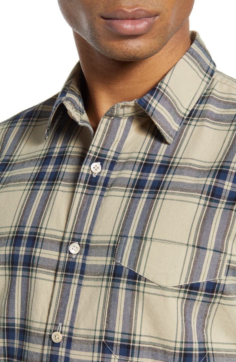 FRAME Classic Fit Plaid Button-Up Shirt, Alternate, color,