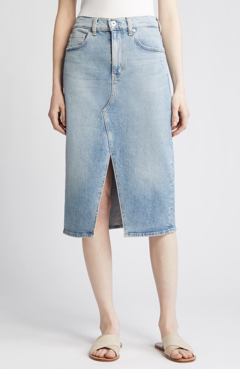 AG Alicia Denim Skirt, Main, color,