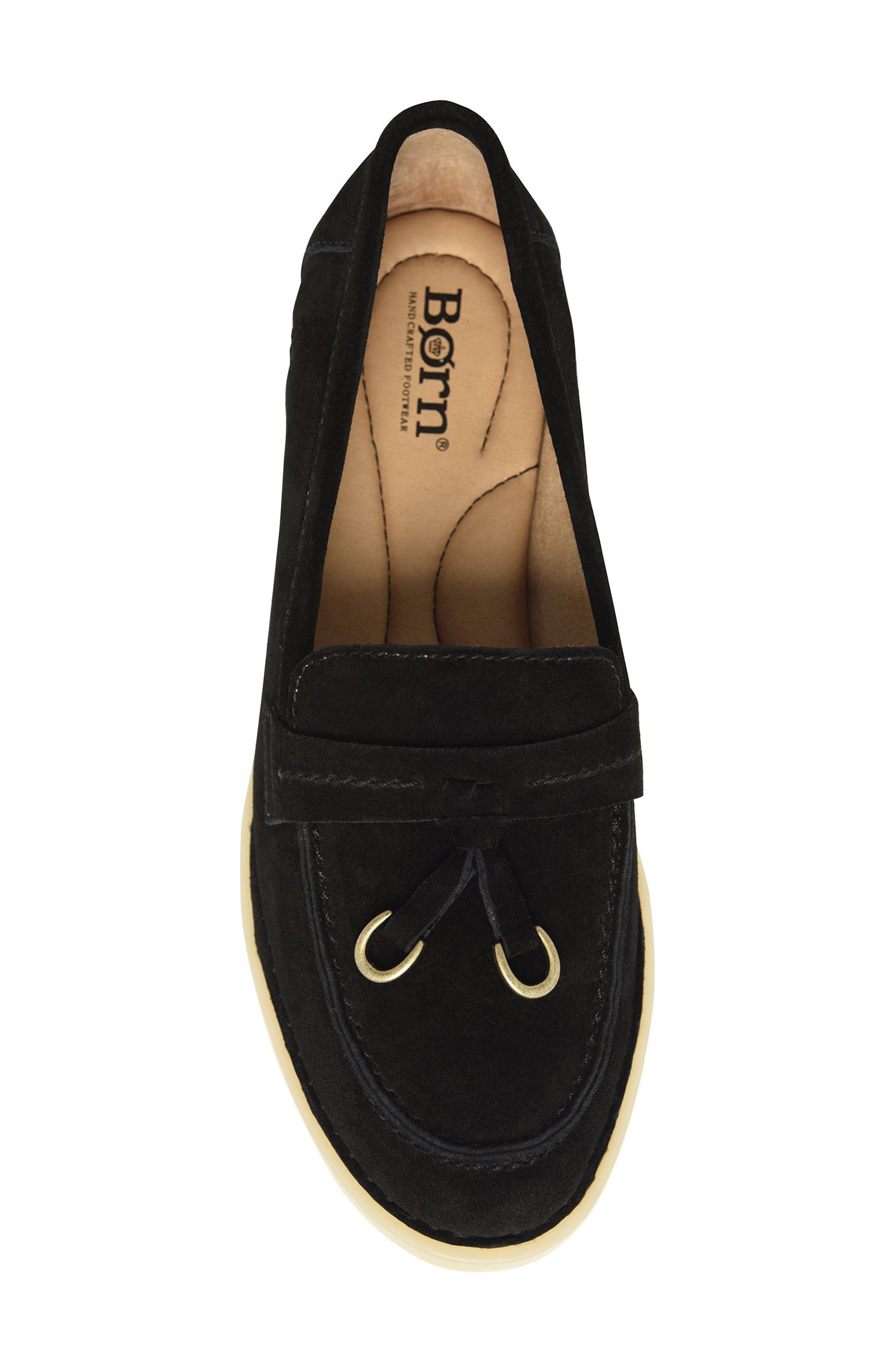 Mika Loafer, Alternate, color, BLACK SUEDE