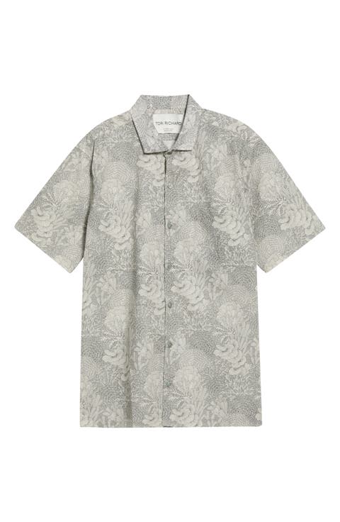 Good Reef Short Sleeve Button-Up Shirt