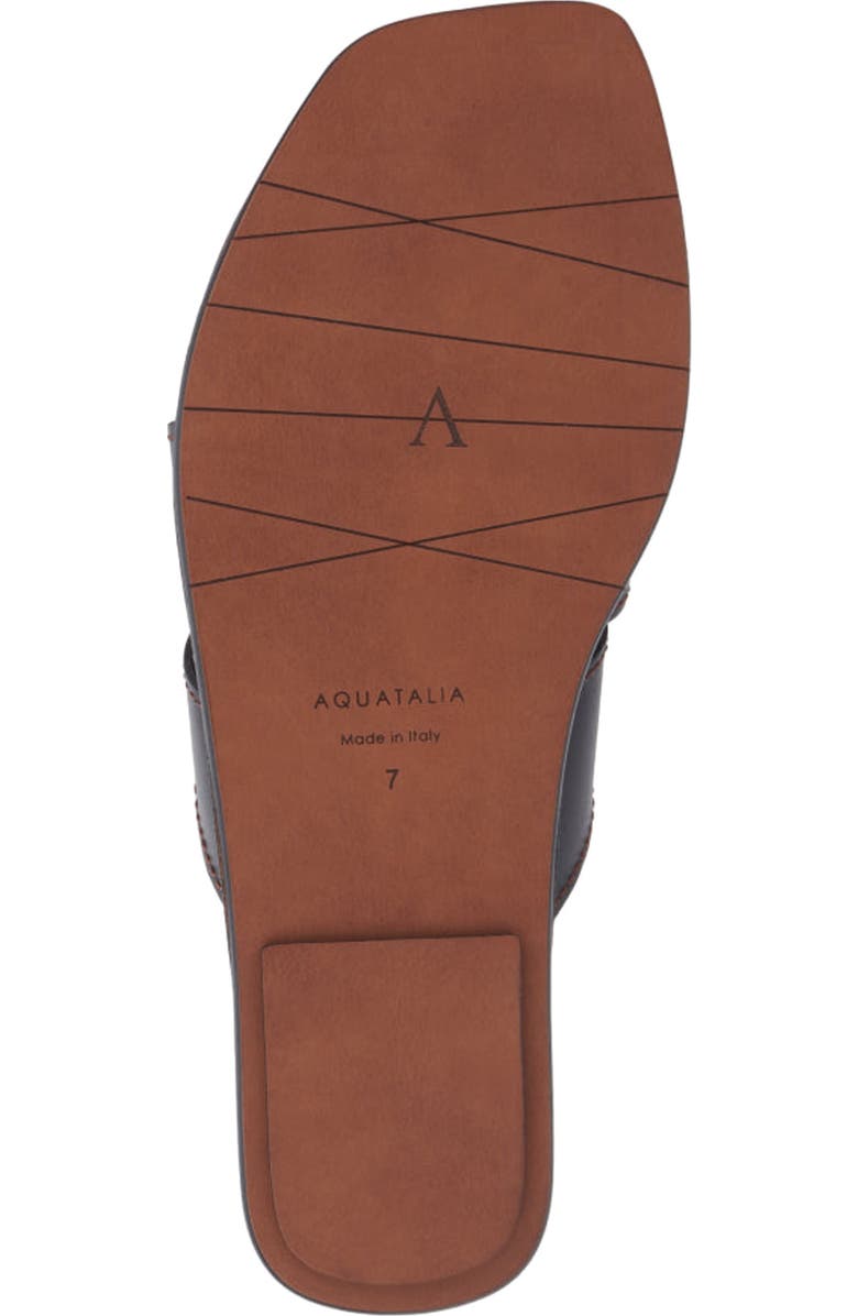 Aquatalia Belissa Slide Sandal, Alternate, color, Black