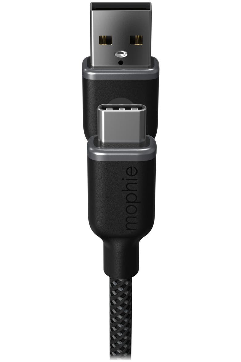 BoostCharge USB-C to USB-A Cable 1m / 3.3ft, Alternate, color, Black