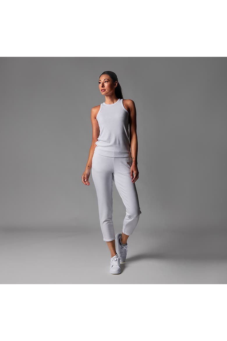 Cozy Ankle Pant, Alternate, color, WHITE