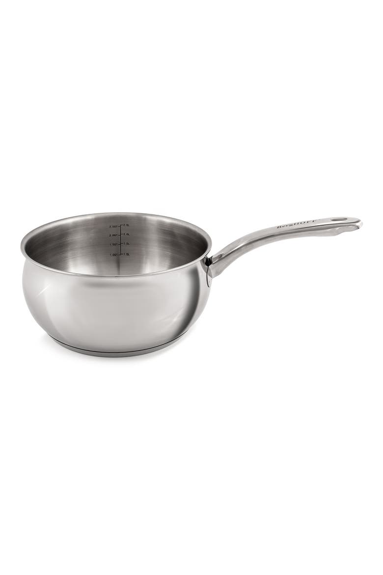 Stainless Steel Belly 4-Piece Cookware Set, Alternate, color, SILVER