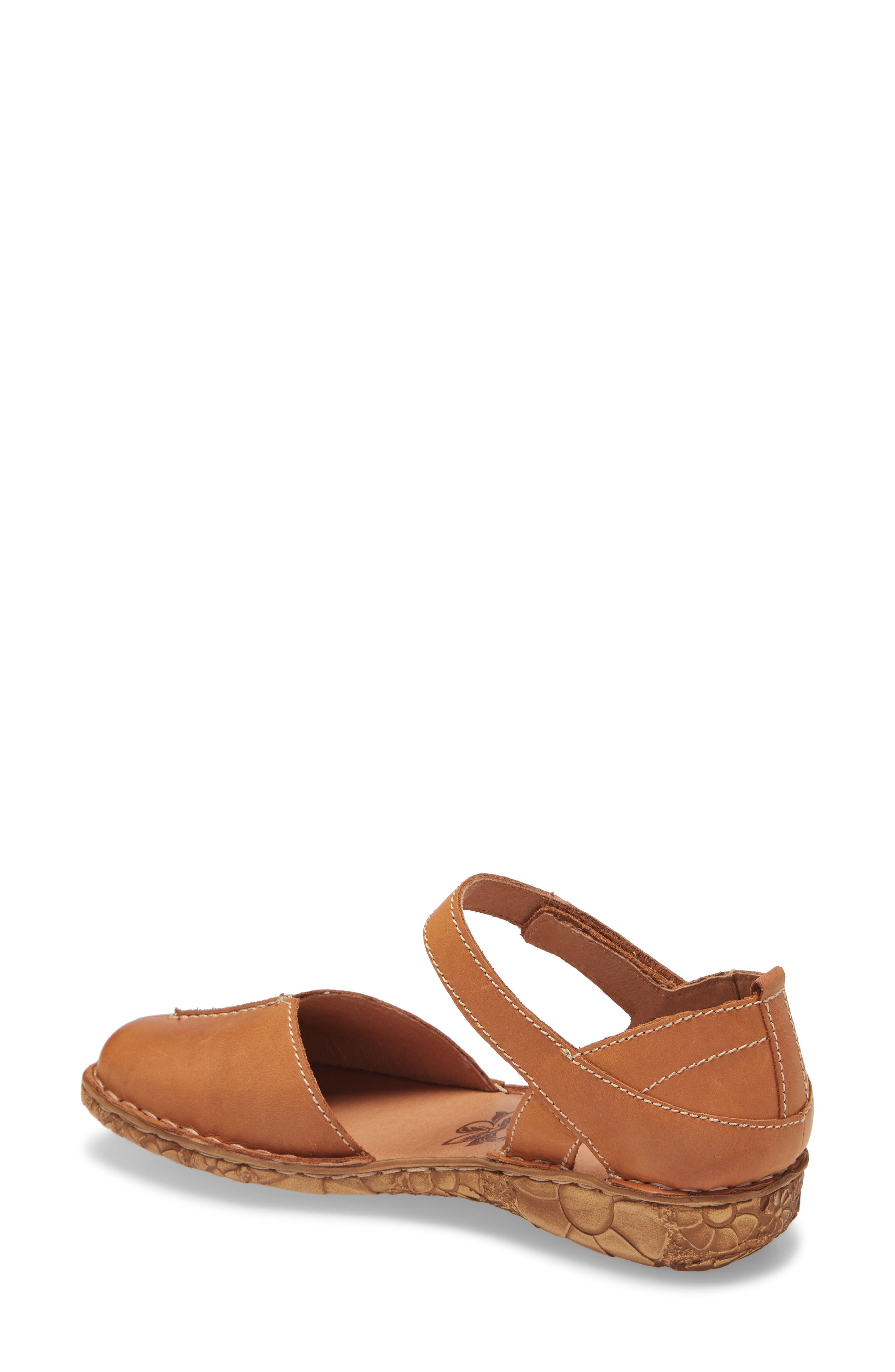 Josef Seibel Rosalie 42 Wedge Pump, Alternate, color, Cognac Leather