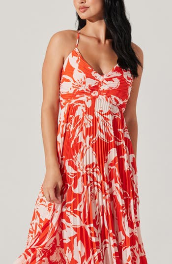 Blythe Pleated Maxi Dress