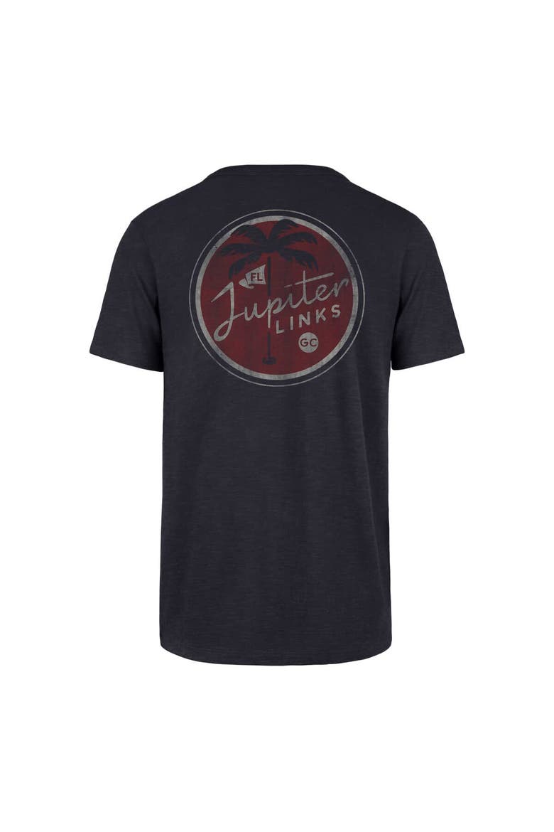 Men's '47  Navy TGL Jupiter Links Golf Club Backer Scrum T-Shirt, Alternate, color, Navy