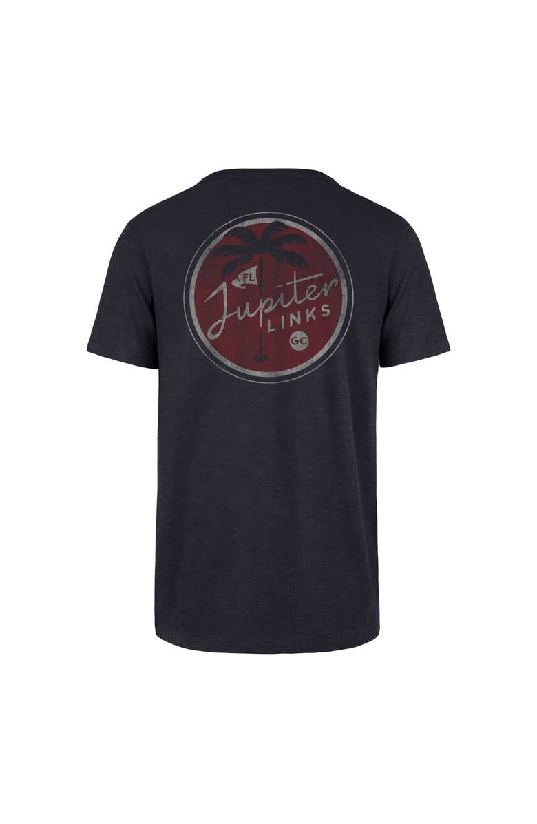 '47 Men's '47  Navy TGL Jupiter Links Golf Club Backer Scrum T-Shirt, Alternate, color, Navy
