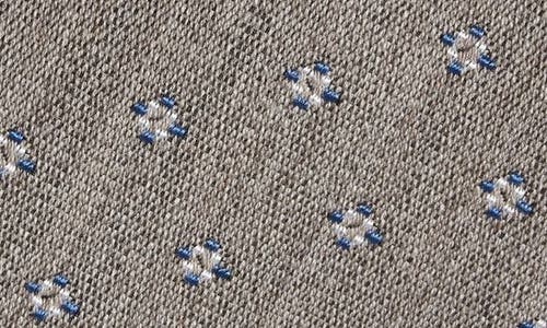 David Donahue Neat Wool, Silk & Cashmere Tie In Brown