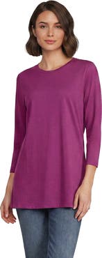 Lands' End 3/4 Sleeve Cotton Supima Tunic