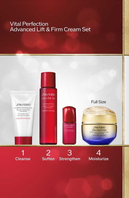 Shiseido Advanced Lift & Firm Set $231 Value In Transparent