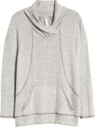 Loveappella Cross Neck Seamed Pullover