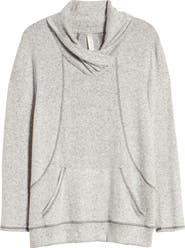 Loveappella Cross Neck Seamed Pullover