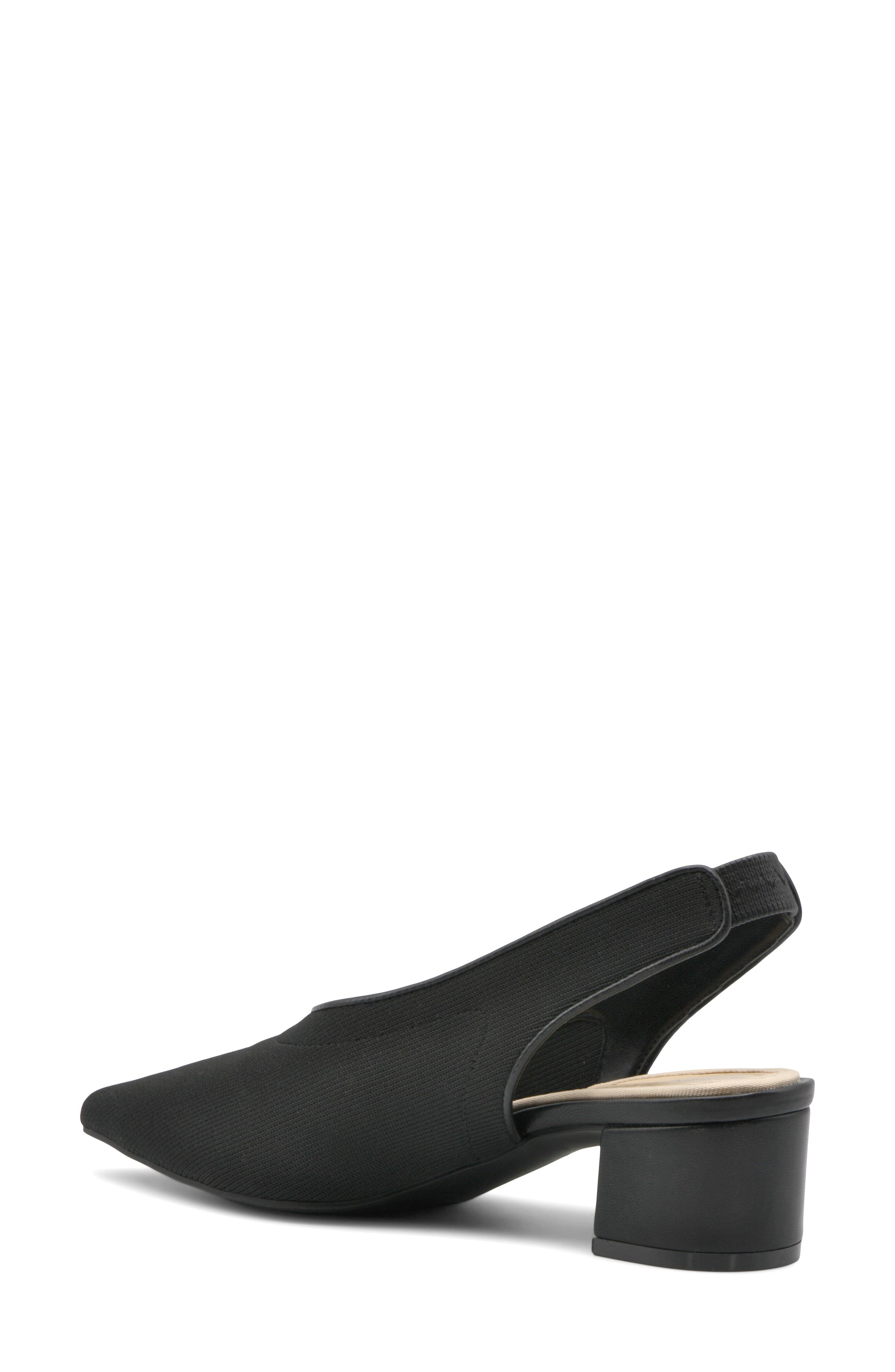 Adrienne Vittadini Knit Slingback Pump, Alternate, color, 