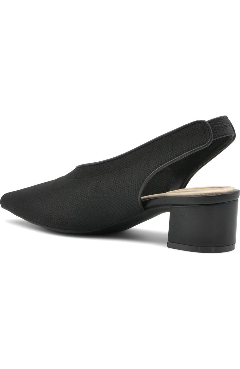 Adrienne Vittadini Knit Slingback Pump, Alternate, color,