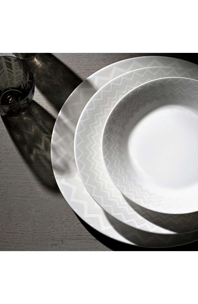 Missoni Dinner Plate 2 Pcs. Set, Alternate, color, White