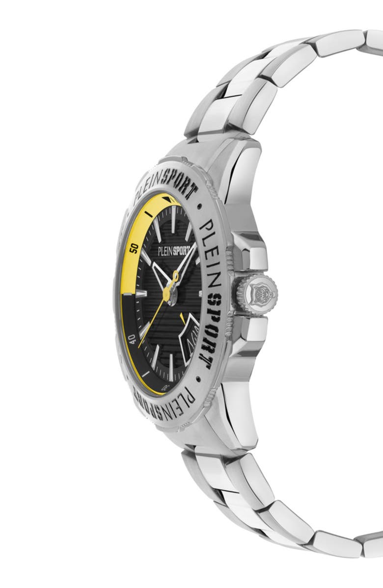 PLEIN SPORT Rampage Bracelet Watch, Alternate, color, Stainless Steel