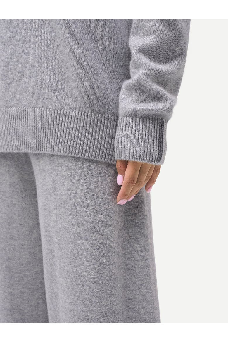 Cashmere Pullover Hoodie, Alternate, color, high rise