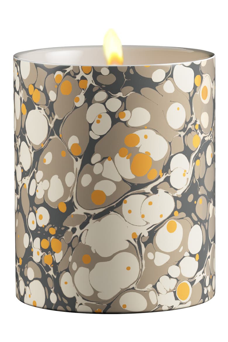 Joan Medium Ceramic Jar Candle, Alternate, color, GREY
