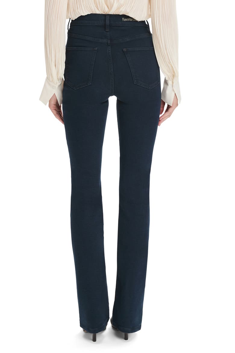 The Valentina Super High Waist Mini Bootcut Jeans, Alternate, color, BEVERLY