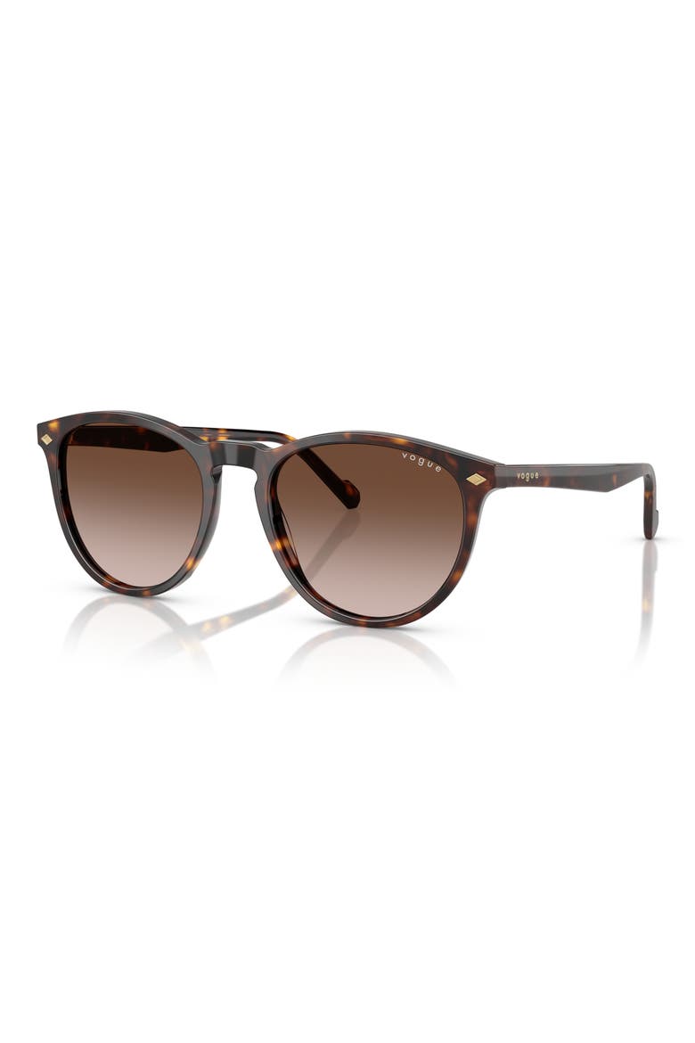 53mm Phantos Sunglasses, Alternate, color, DARK HAVANA