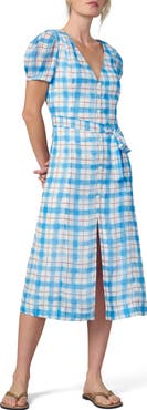 Joe's The Halle Button Front Midi Dress