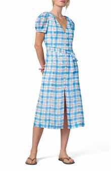 Joe's The Halle Button Front Midi Dress