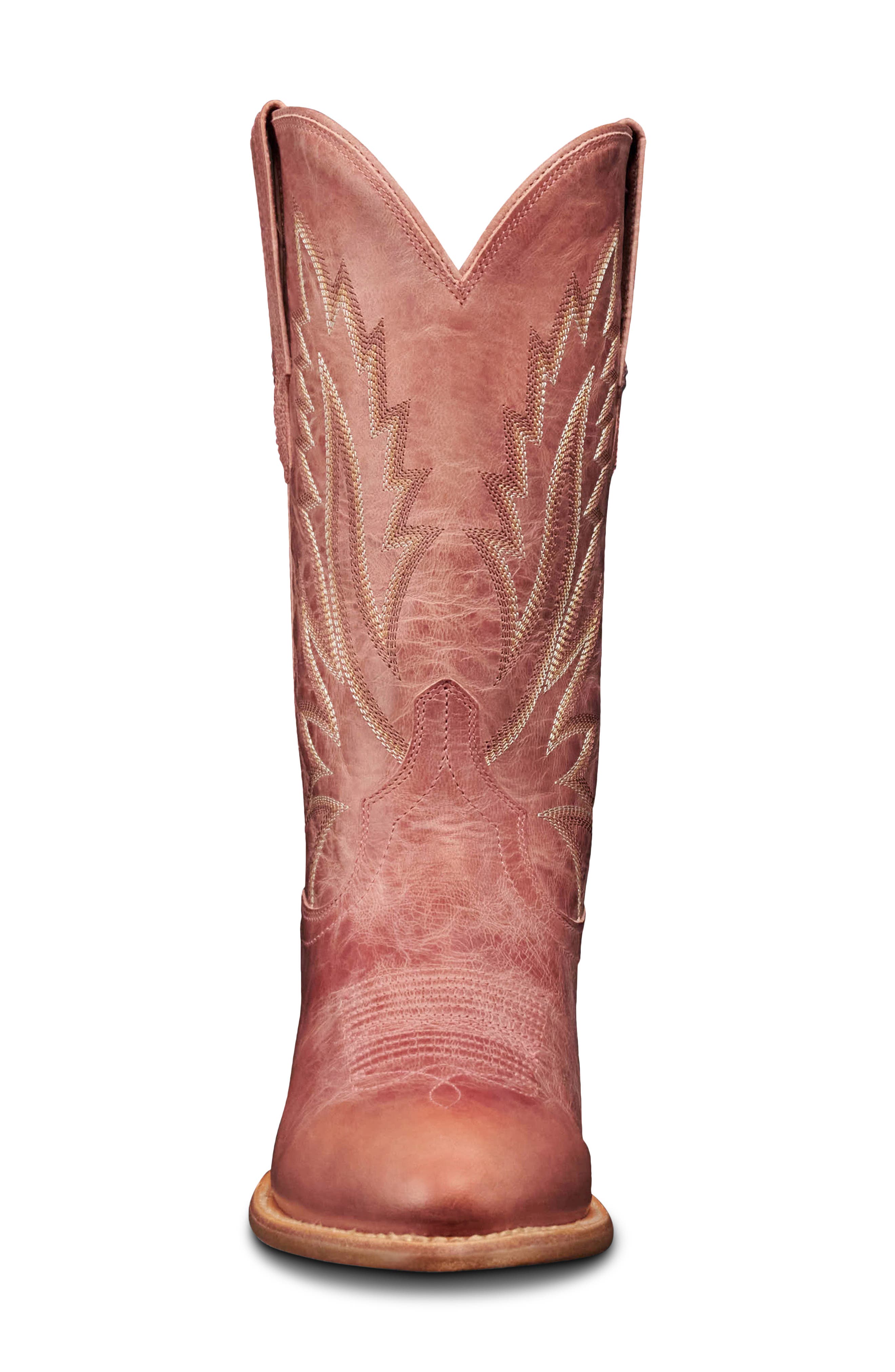 Tecovas The Jamie II Western Boot, Alternate, color, Pink Frost