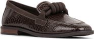Donald Pliner Shaya Faux Leather Croc Embossed Loafer
