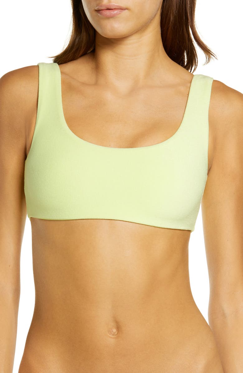 JADE Swim Rounded Edges Bikini Top, Main, color,