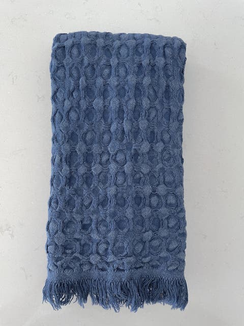 Turkish Cotton Waffle Hand Towel - Set of 2