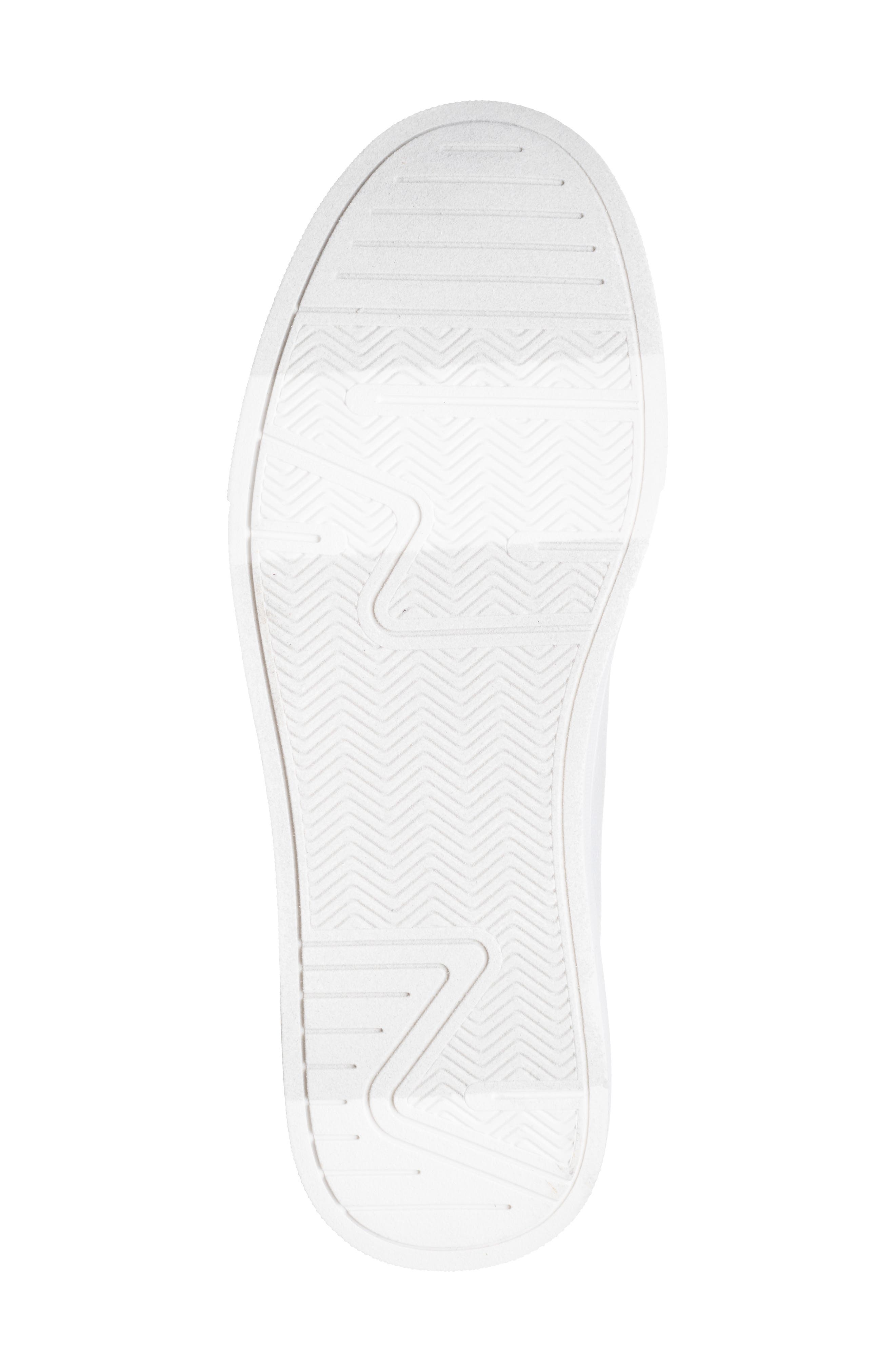 Adam Perforated Sneaker, Alternate, color, WHITE- BEIGE