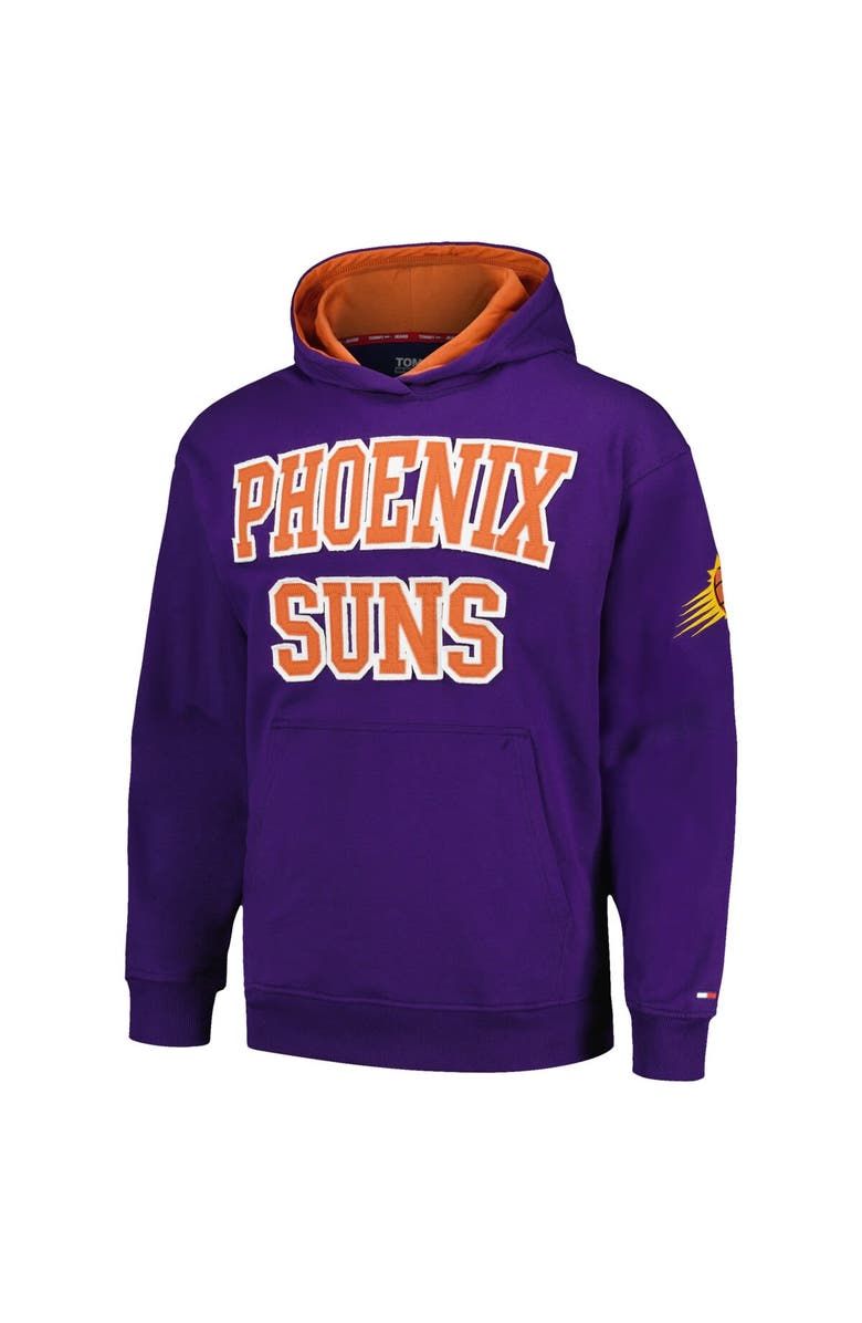 TOMMY JEANS Men's Tommy Jeans Purple Phoenix Suns Greyson Pullover Hoodie, Alternate, color, Purple