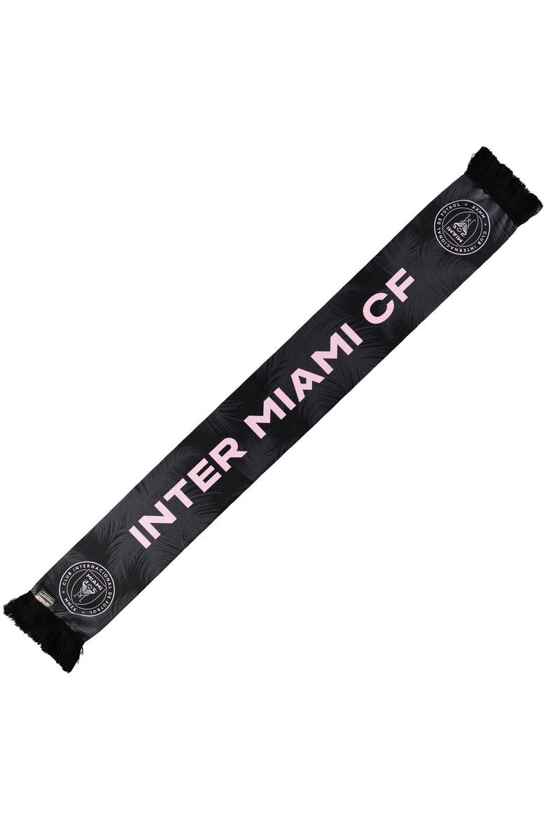 Inter Miami CF Jersey Hook Scarf, Alternate, color, Black