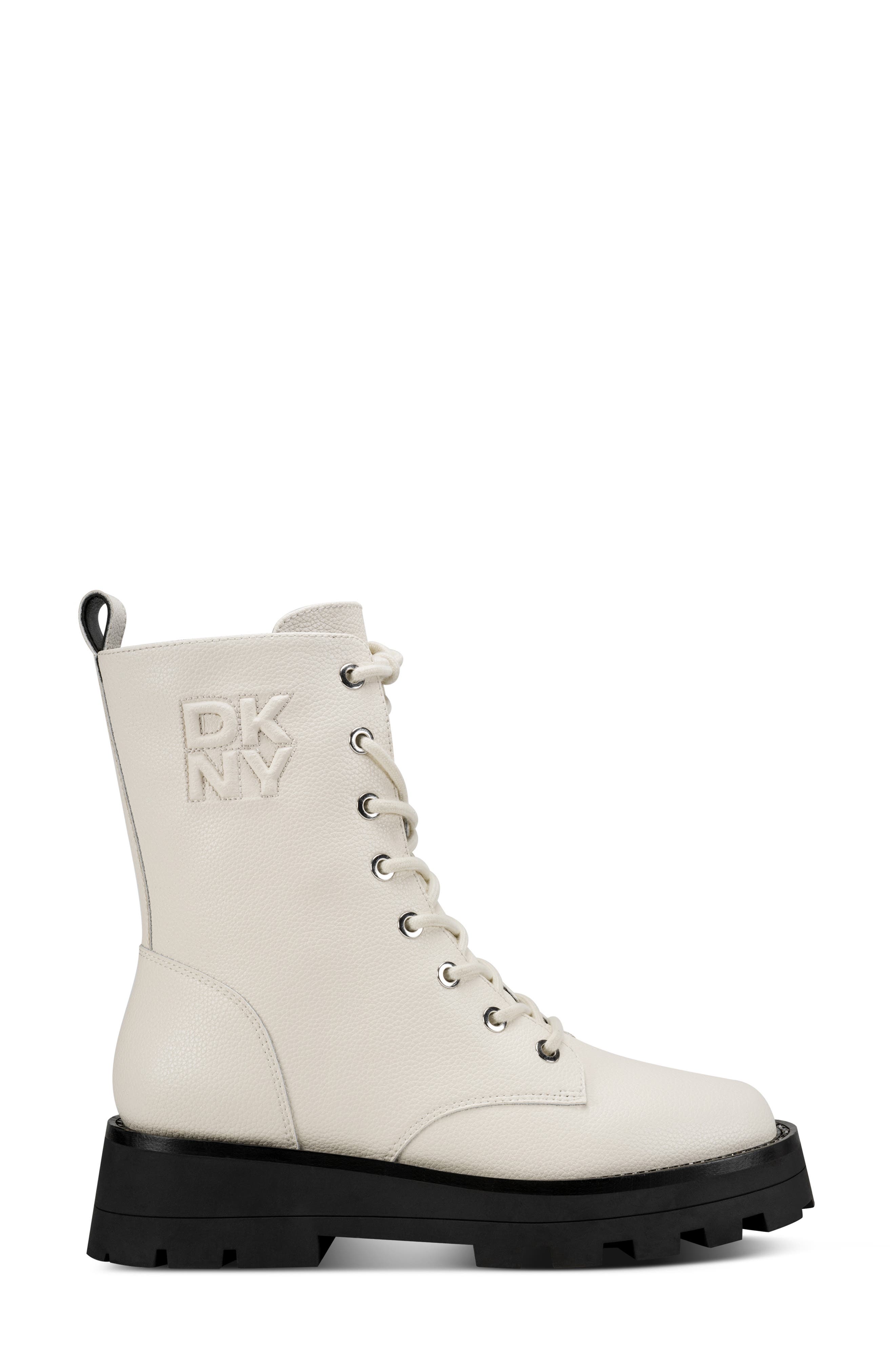 DKNY Sejal Platform Bootie, Alternate, color, Coconut