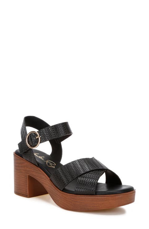 Elenia Platform Block Heel Sandal (Women)
