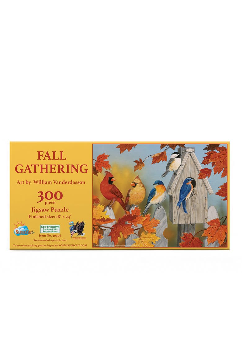 Fall Gathering 300 piece Jigsaw Puzzle for Adults, Alternate, color, Multicolor