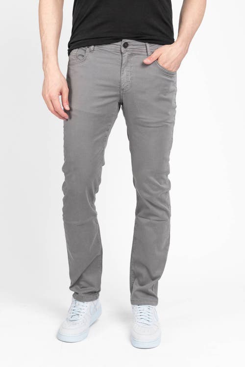 Jack Of Spades Jack Fit Five Pocket Pants In Charcoal Grey