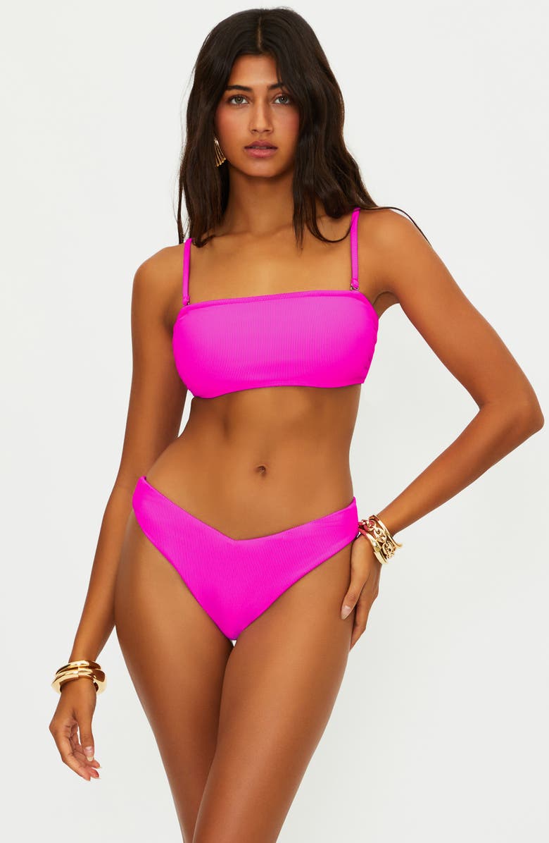 Beach Riot Kelsey Bikini Top, Alternate, color, Bouquet