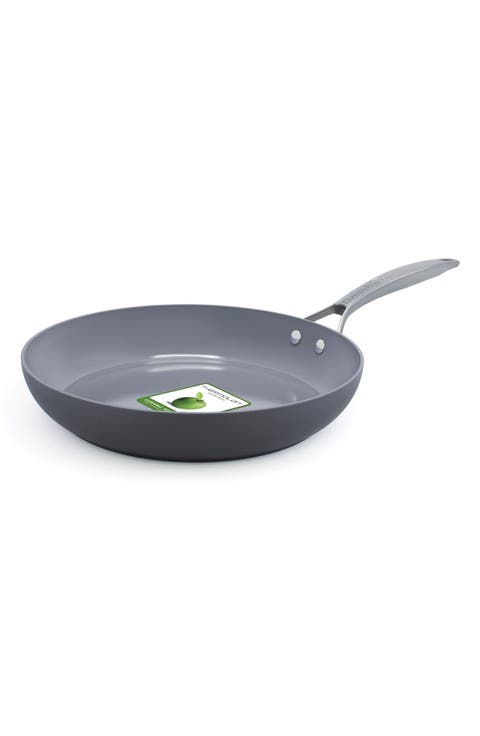 Paris 12-Inch Anodized Aluminum Ceramic Nonstick Fry Pan