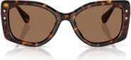 Swarovski 54mm Pillow Sunglasses