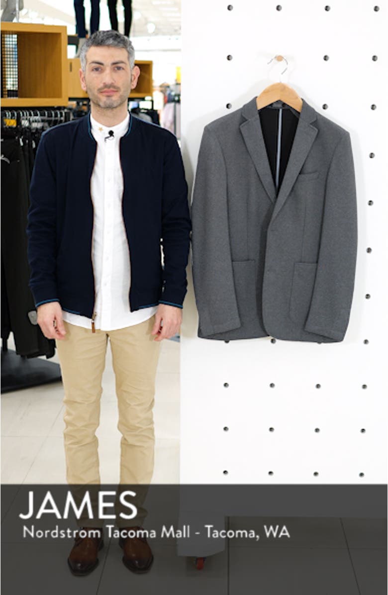 Slim Fit Stretch Knit Sport Coat, sales video thumbnail