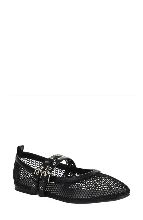 ● BYOTHERS ● Roselyn mesh maryjane MERCY RHINESTONE MESH – Cecelia New York