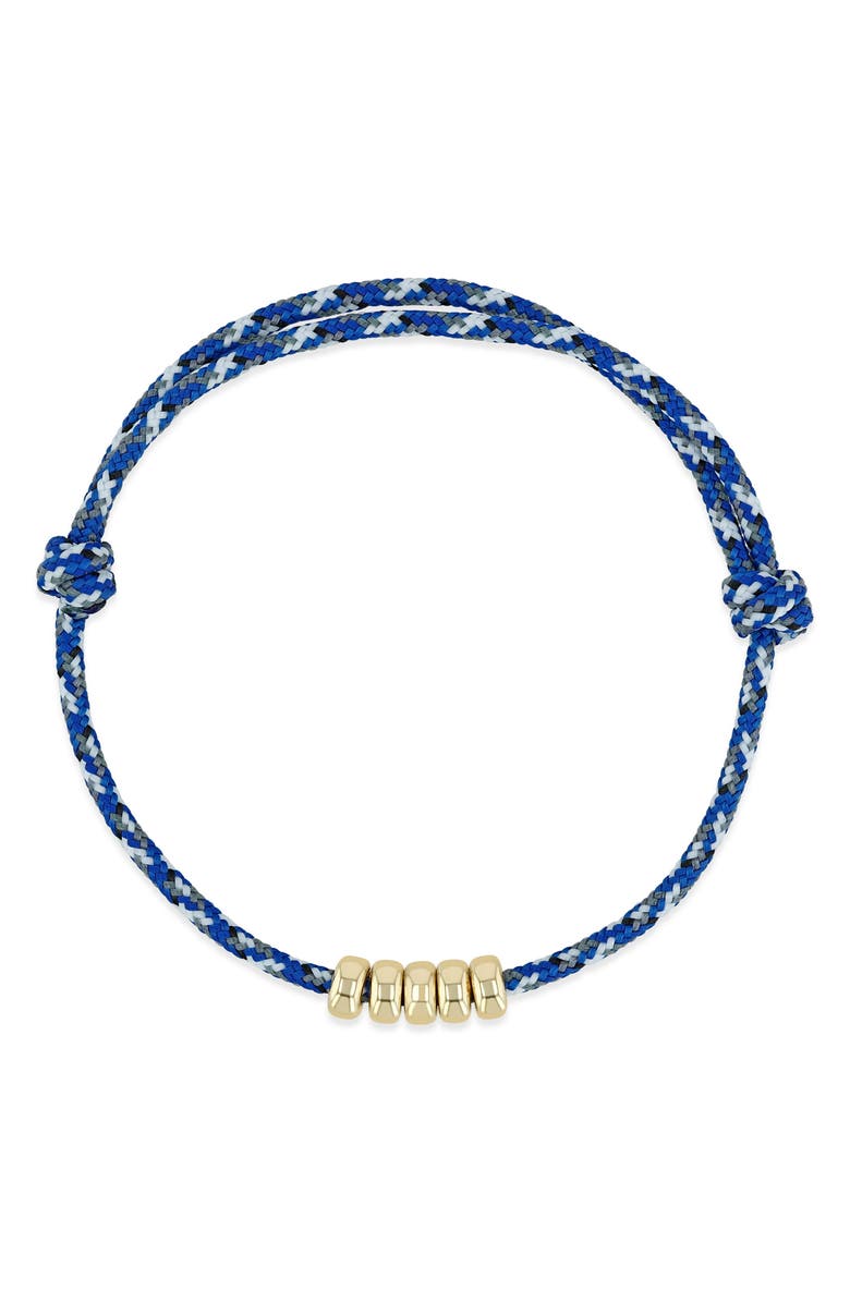 Zoë Chicco 14K Gold Beaded Paracord Bracelet, Alternate, color, 14K Yellow Gold