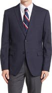 John Varvatos Two Button Notch Lapel Blazer
