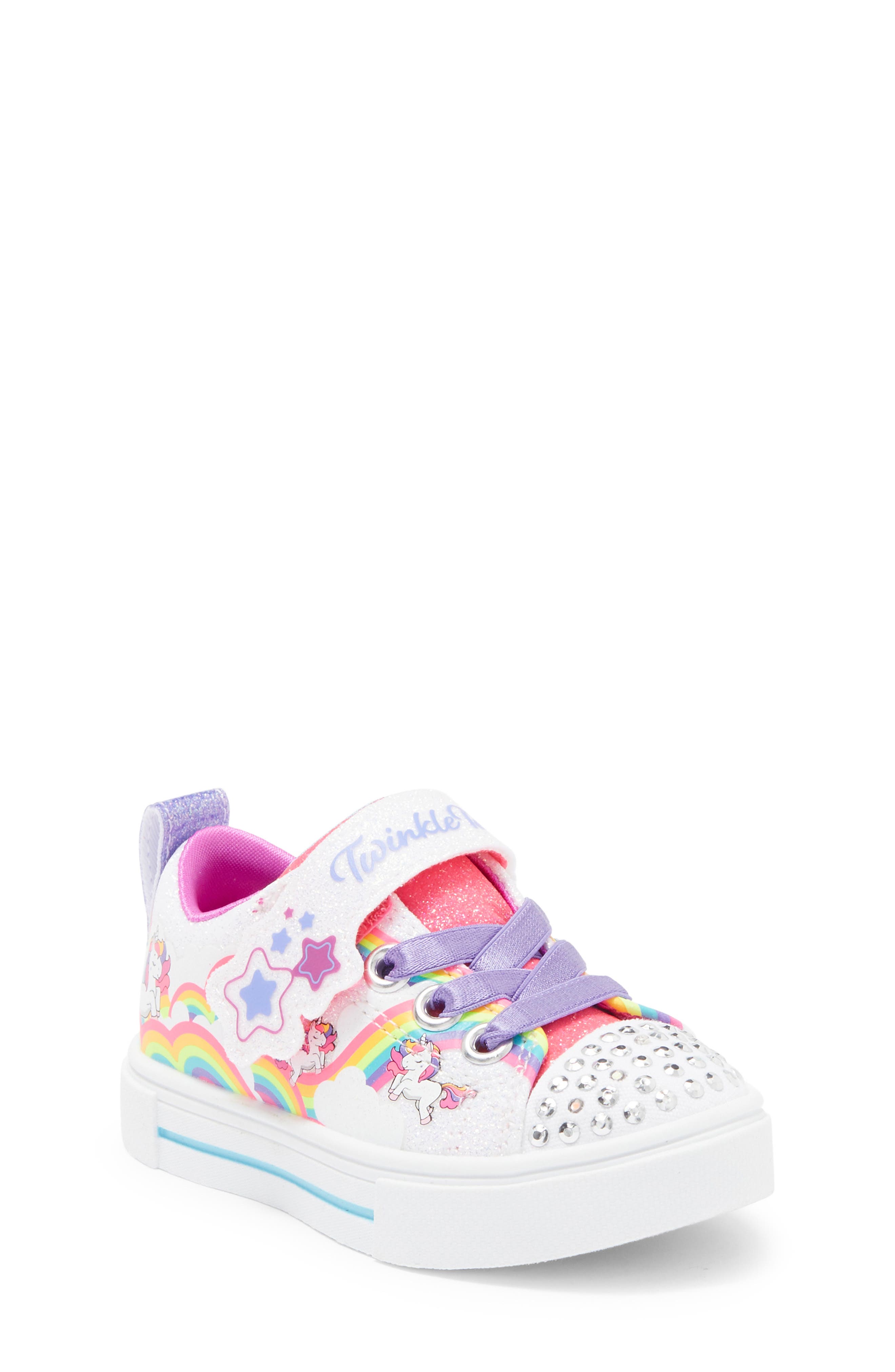 SKECHERS Twinkle Sparks Light-Up Sneaker, Main, color, 