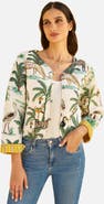 Yumi Animal Reversible Cropped Quilted Jacket